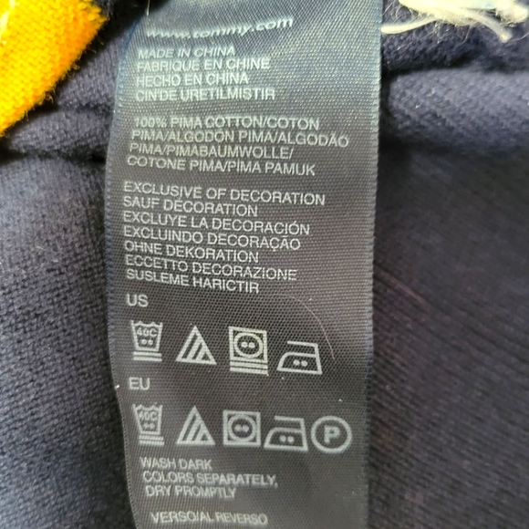 Tommy Hilfiger Argyle V-Neck Long Sleeve Womans Sweater - Picture 6 of 9